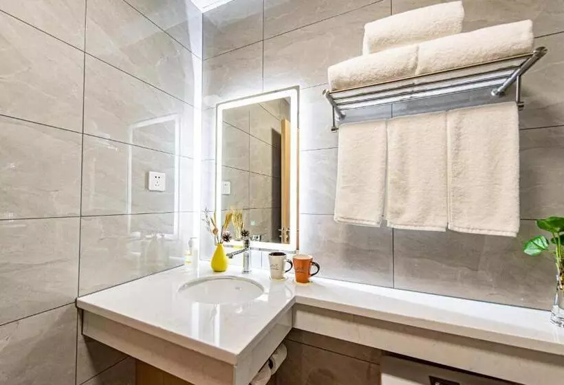 اتاق خانوادگی, Shanghai Joyful Yard Hotel Free Shuttle Bus From Pudong Airport And Disneylan