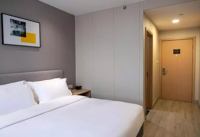 اتاق استاندارد, Shanghai Joyful Yard Hotel Free Shuttle Bus From Pudong Airport And Disneylan