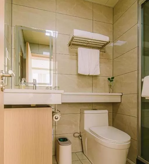 اتاق استاندارد, Shanghai Joyful Yard Hotel Free Shuttle Bus From Pudong Airport And Disneylan