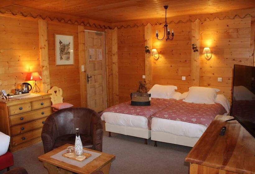 スーペリアトリプルルーム, Hôtel Les Glaciers