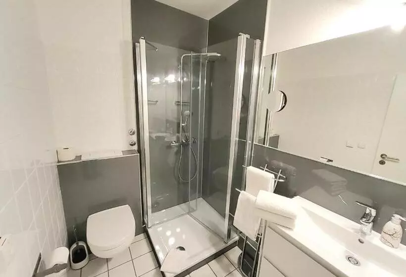 庭の見える1ベッドルームアパートメント, Landhotel Garni Zur Linde