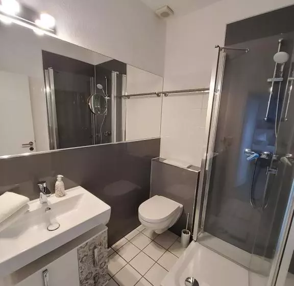 1ベッドルームのデラックスアパートメント, Landhotel Garni Zur Linde