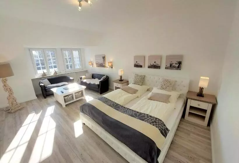 1ベッドルームのデラックスアパートメント, Landhotel Garni Zur Linde