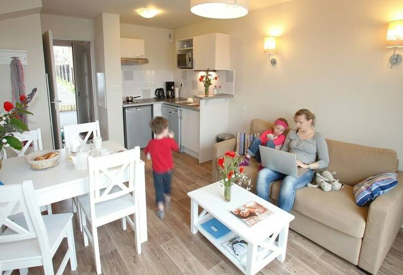 דירת חדר, Residence Odalys Les Villas De La Baie