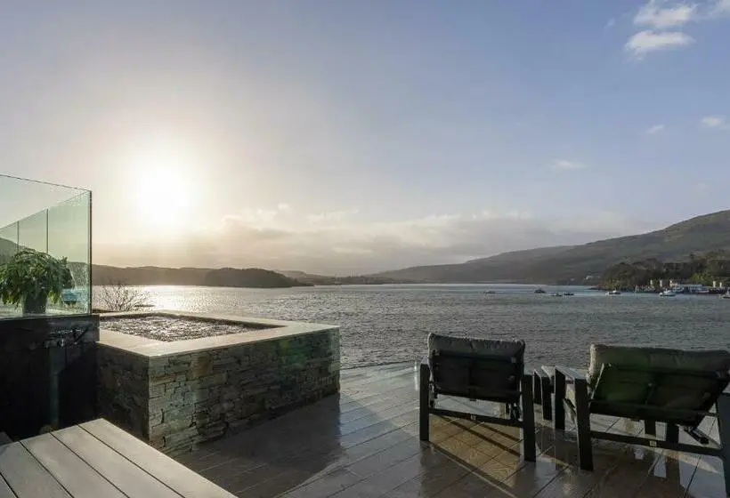 オーシャンビューデラックスルームバルコニー付き, Vriskaig Luxury Guest Suite With Iconic Views