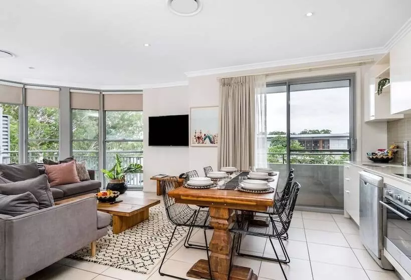 ２ベッドルームアパートメント, Byron Bay Hotel And Apartments