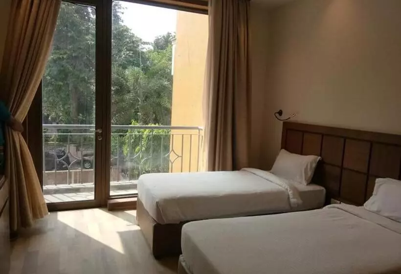 Standard-huone Parveke, Uds Villa Scandinavian B&b Next To Vfs