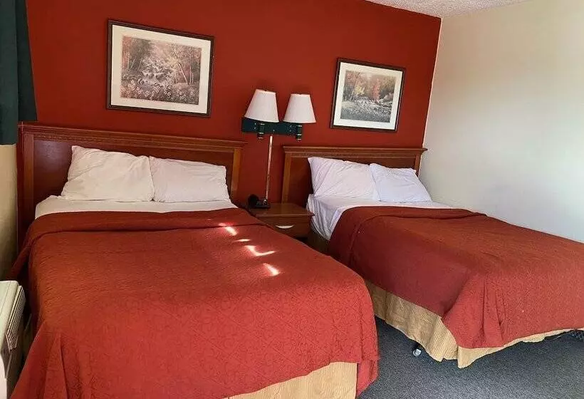 ２ダブルベッドのスタンダードルーム, Red Carpet Inn Allentown Hausman Road