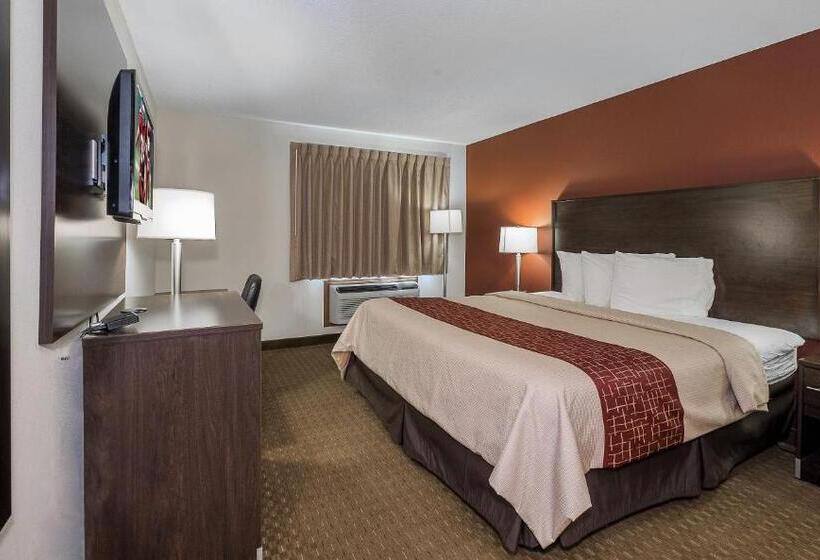 キングサイズベッドのスーペリアルーム, Red Roof Inn Dayton  Huber Heights