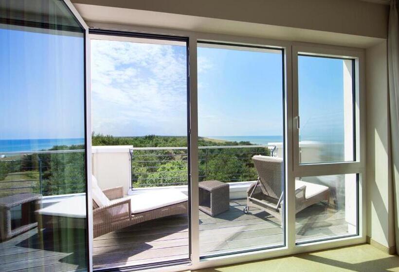 חדר סטנדרט נוף לים, Strandhotel Dünenmeer Adults Only