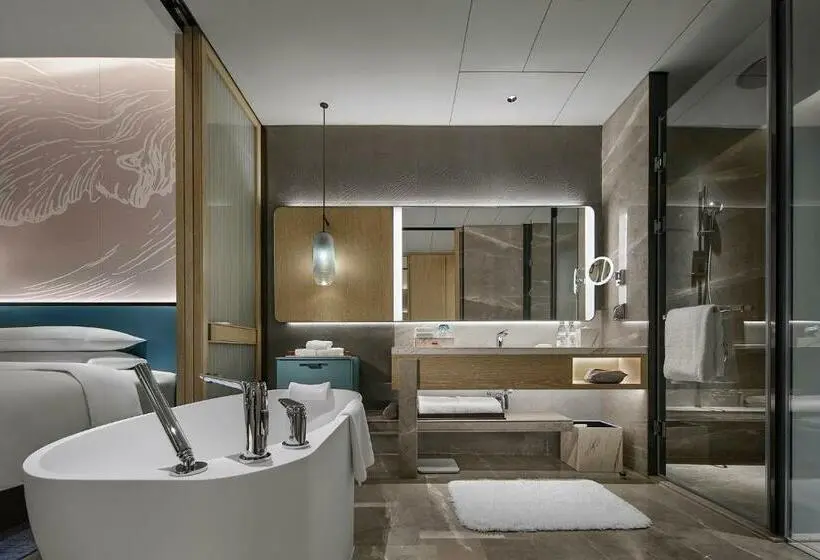 2ダブルベッドのスタンダードルーム, Qinhuangdao Marriott Resort