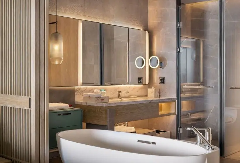 2ダブルベッドのスタンダードルーム, Qinhuangdao Marriott Resort