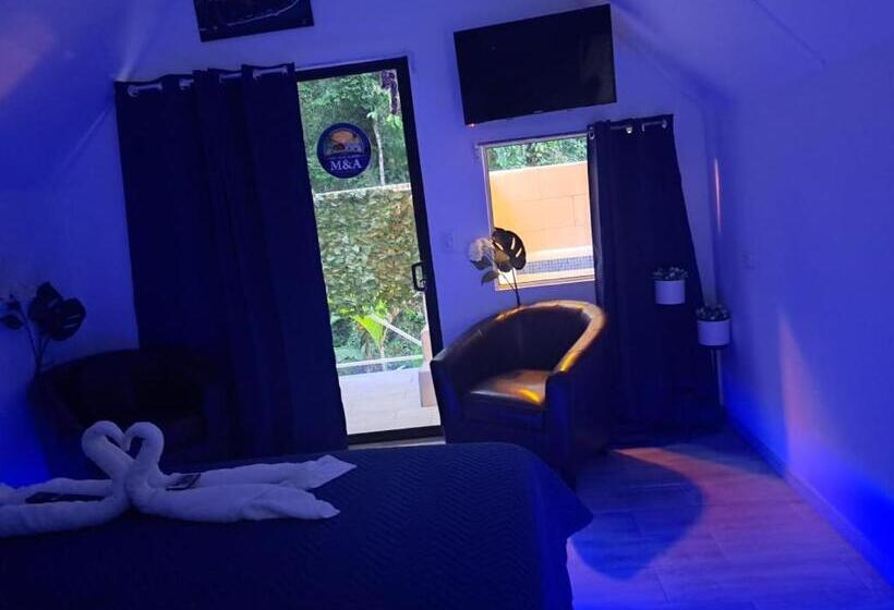 בקתת חדר, Villas Y Glampings Mya  Puerto Viejo, Limon, Cr