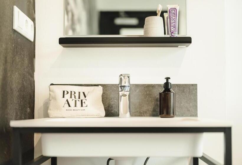 اتاق استاندارد یک تخته با سرویس بهداشتی مشترک, Pyjama Park St Pauli Hotel Und Hostel