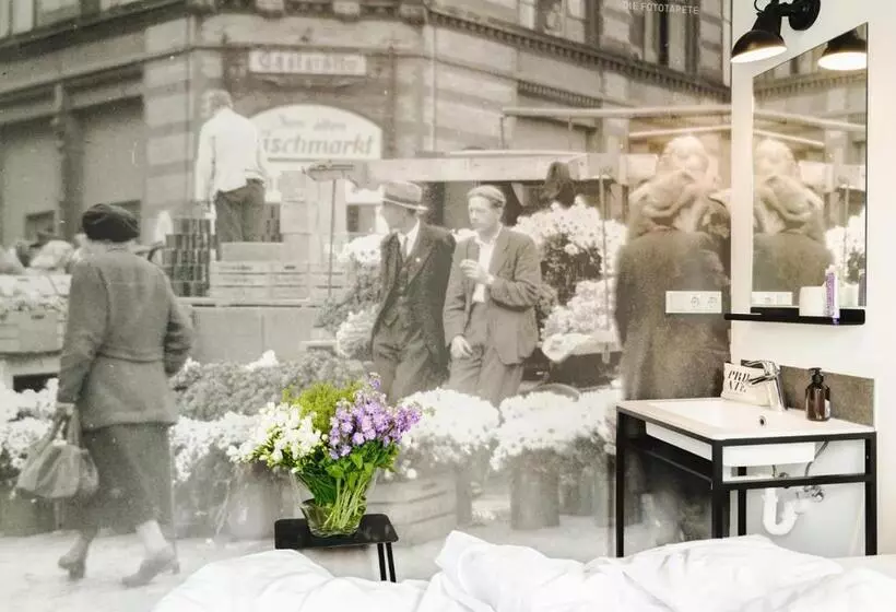 اتاق پایه با سرویس بهداشتی مشترک, Pyjama Park St Pauli Hotel Und Hostel