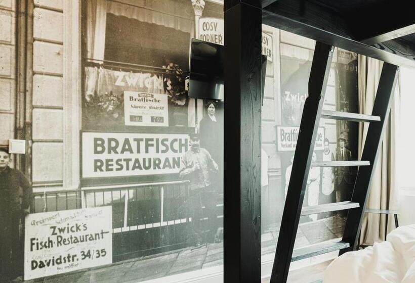 اتاق استاندارد چهارنفره با سرویس بهداشتی مشترک, Pyjama Park St Pauli Hotel Und Hostel