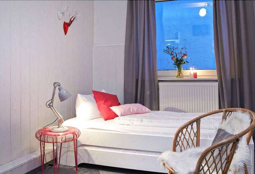 اتاق استاندارد یک تخته با سرویس بهداشتی مشترک, Pyjama Park St Pauli Hotel Und Hostel