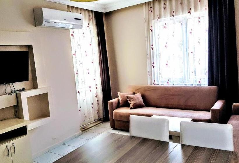 Апартаменты 1 Спальня с Балконом, Kara Family Apart