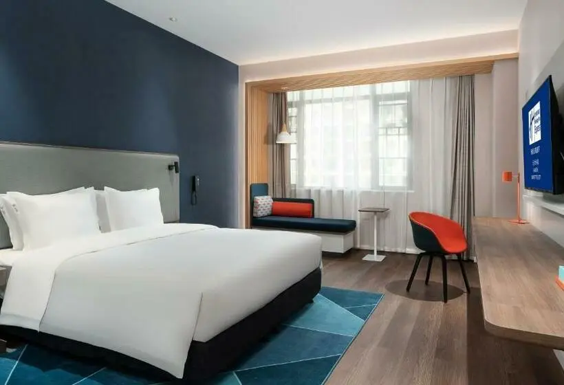 キングサイズベッドのスタンダードルーム, Holiday Inn Express Changsha University Tech City By Ihg