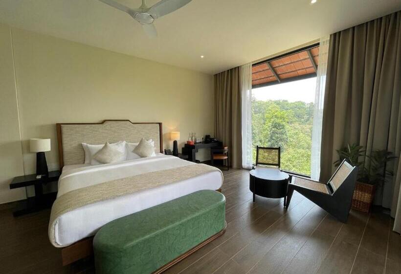 스탠다드 룸 산 전망, Flora Vythiri Resort