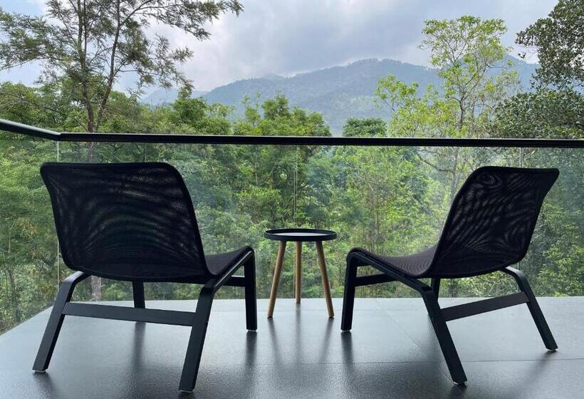 스탠다드 룸 산 전망, Flora Vythiri Resort