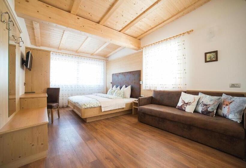 Апартаменты Deluxe 1 Спальня, Residence Ravisa Dolomites