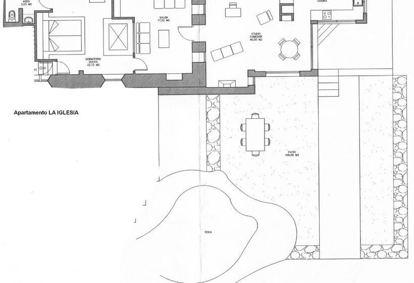 Вилла Deluxe 1 Спальня, Complejo La Ermita