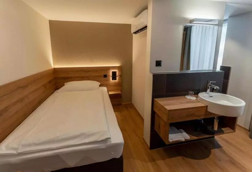 エコノミーシングルルーム, Ziegelhüsi Hotel, Stettlen Bei Bern