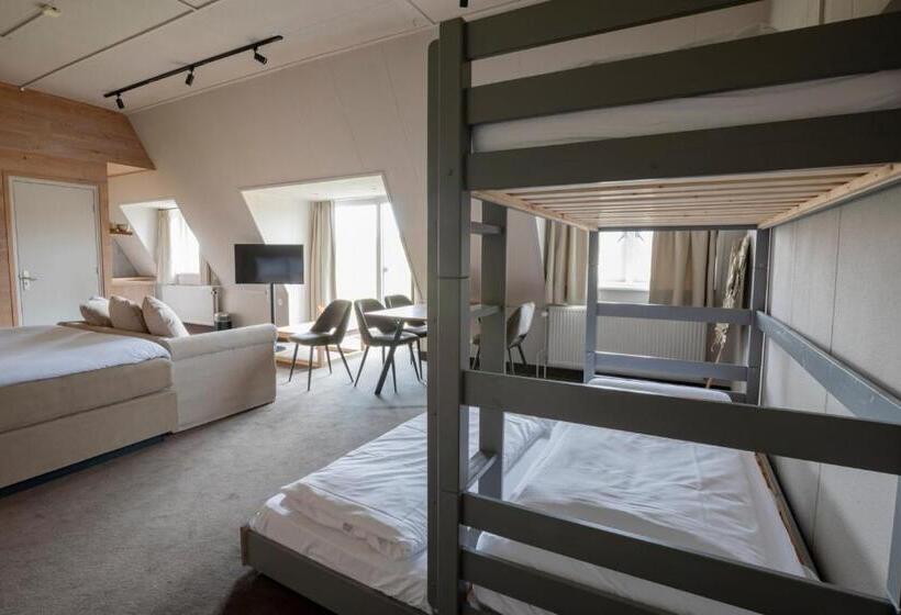 דירה בת חדר שינה 1 עם נוף, Strandhotel Camperduin