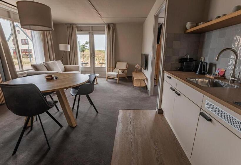 내측 침실 1개 아파트, Strandhotel Camperduin