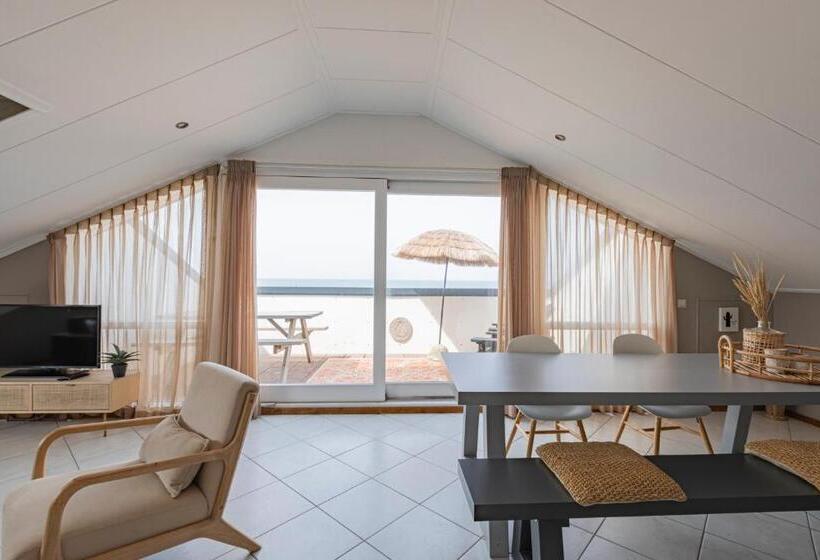 침실 1개 바다 전망 아파트, Strandhotel Camperduin