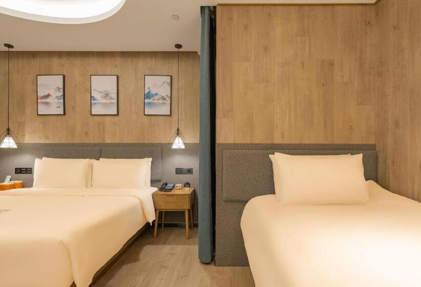 Семейный Номер Deluxe, Atour X Hotel Hangzhou West Lake Ding An Road