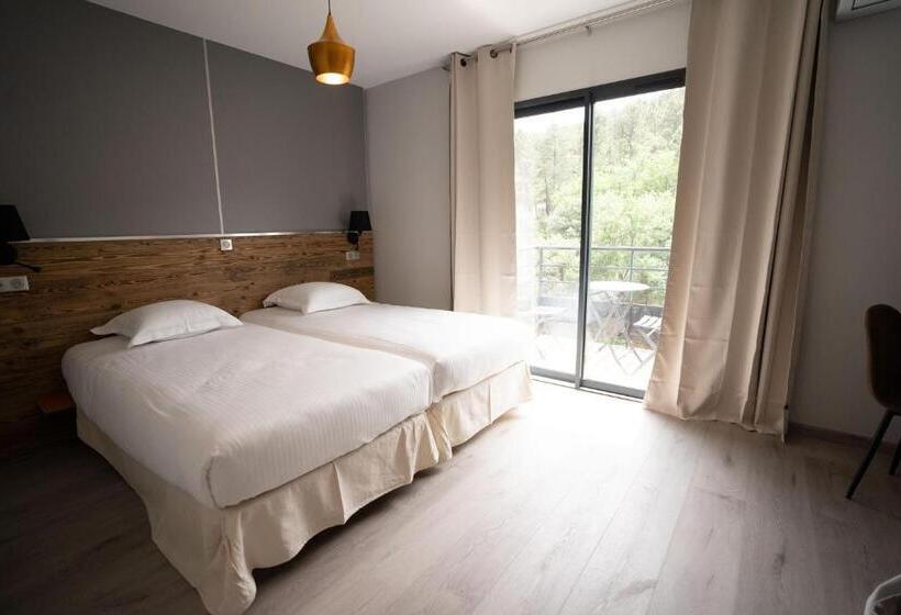 스탠다드 발코니 룸, Hôtel Les Vignes