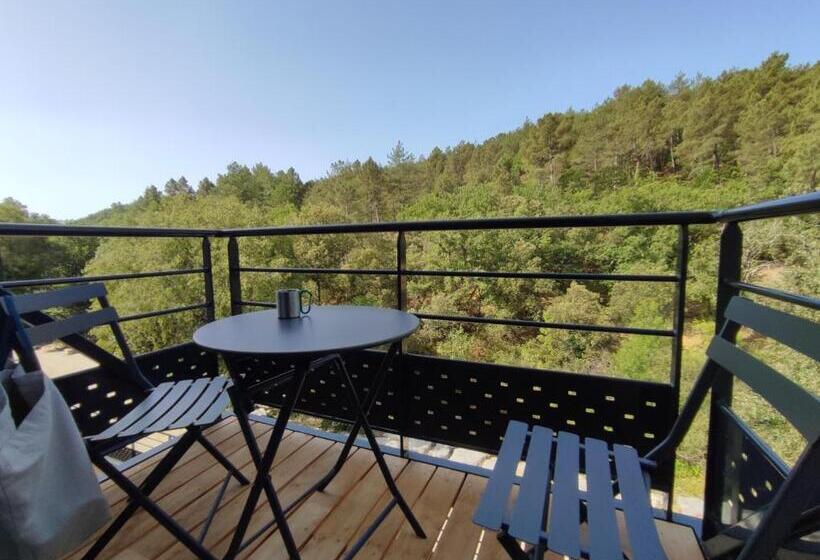 스탠다드 발코니 룸, Hôtel Les Vignes