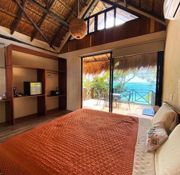 Люкс Кровать Кинг, Villas Mandarina Bacalar