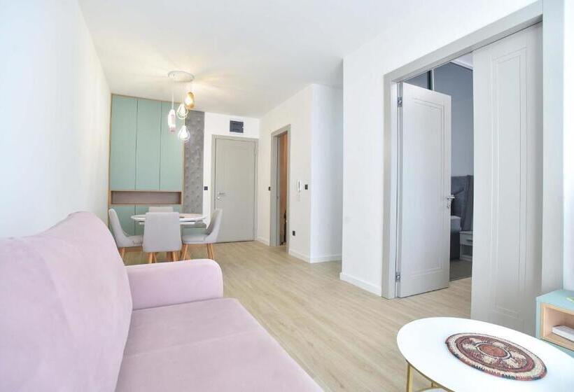 מיטת קינג בסוויטה, Casa Al Mare Residence