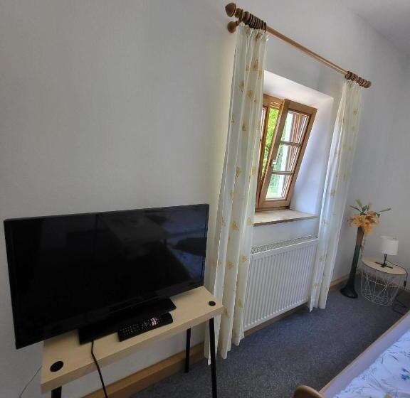 Standard room with outdoor bath, Gasthaus Staufenbrücke