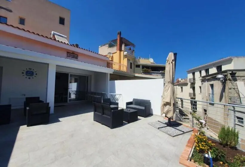 テラス付きスタンダードルーム, Sardiniarooms Tortolì Old Town