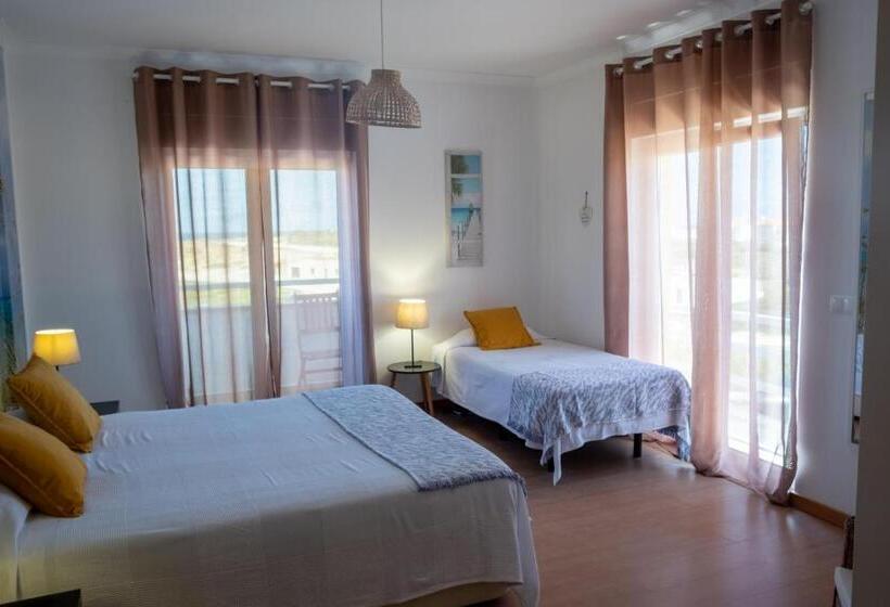 اتاق لوکس با بالکن و چشمانداز دریا, Pksc Surf House