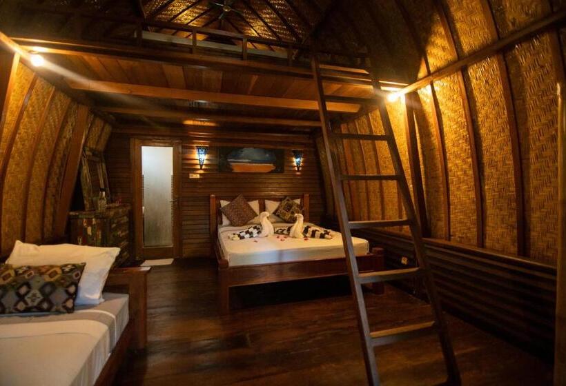 스탠다드 방갈로 정원 전망, Ardi Beltza Hotel And Private Pool Villa