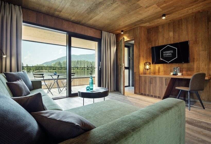 اتاق لوکس, Alpenhotel Kitzbühel Am Schwarzsee 4 Sterne Superior