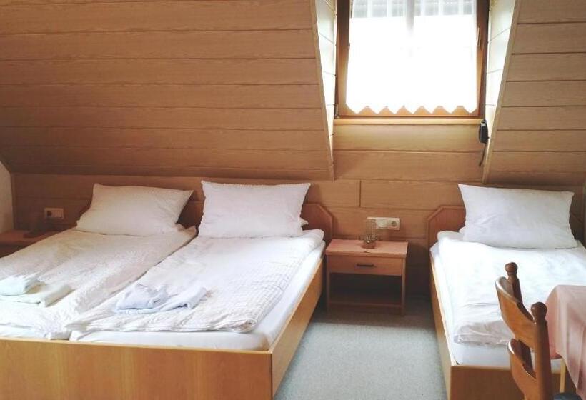Трежместный Номер Economy, Landgasthof Zum Hirschen