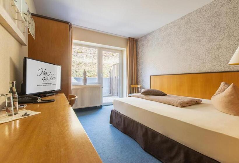 Standart Tek Kişilik Oda, Wagners Seehotel Schleusingen