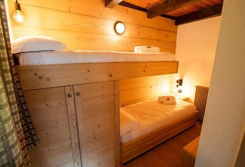 Standard Neljän Hengen Huone, Baita Da Rico Zoncolan