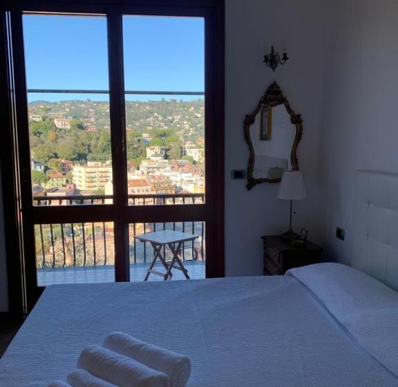 اتاق استاندارد با بالکن, B&b Monte Di Portofino