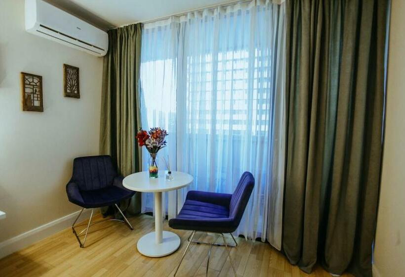 استودیوی استاندارد با چشمانداز دریا, High Class Aparthotel In Orbi City Batumi