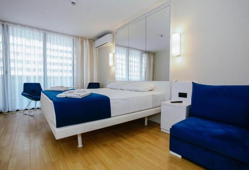 استودیوی استاندارد با چشمانداز دریا, High Class Aparthotel In Orbi City Batumi