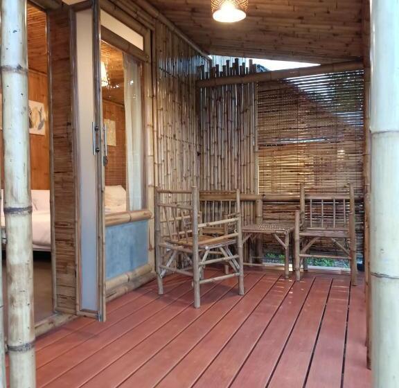 三人经典房间, สวนเกษตรรักษ์ไผ่ Bamboo Conservation Farm