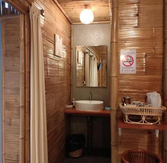 三人经典房间, สวนเกษตรรักษ์ไผ่ Bamboo Conservation Farm