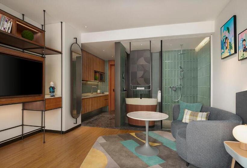 Студио Стандарт Кровать Кинг, Artyzen Habitat Qiantan Shanghai